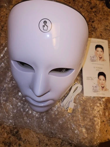 7 Color PDT light Therapy face Beauty Machine LED Facial Neck Mask